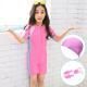 Childrens sun protection one-piece swimsuit