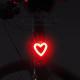 USB Rechargeable Bicycle Warning Tail Light