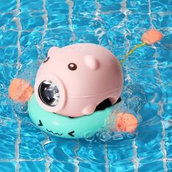 Childrens Bicycle Piggy Horn Light USB Charging