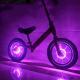 Childrens Balance Bike Flower Drum Bicycle Wind Fire Roller Skating Light USB