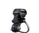 Rubber Flashlight Fixed And Adjustable Bicycle Light Clip