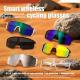 Outdoor Sports Cycling Bluetooth Glasses Music Audio Windproof Smart Goggles