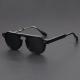 Polarized Vintage With Large Rims UV Protection TR Sunglasses