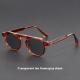 Polarized Vintage With Large Rims UV Protection TR Sunglasses