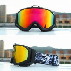 Motorcycle Goggles Double Layer Anti-fog