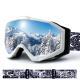 Motorcycle Goggles Double Layer Anti-fog