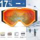Motorcycle Goggles Double Layer Anti-fog