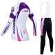 Spring and autumn womens long-sleeved cycling jersey suit