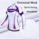 Spring and autumn womens long-sleeved cycling jersey suit
