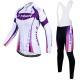Spring and autumn womens long-sleeved cycling jersey suit