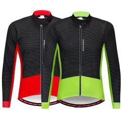 Autumn and winter cycling wear fleece warm jacket