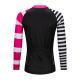 Bicycle jersey absorbs sweat and dries quickly