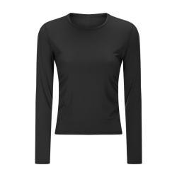 Womens stretch round neck sports t-shirt top