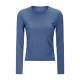 Womens stretch round neck sports t-shirt top
