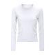 Womens stretch round neck sports t-shirt top