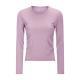 Womens stretch round neck sports t-shirt top