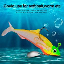 Jig Hook Soft Fish Counterweight Avoid Hanging Bottom Fishing Accessories