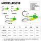 Jig Hook Soft Fish Counterweight Avoid Hanging Bottom Fishing Accessories