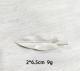 Duck bill clip-leaf-pink-zinc alloy-1 piece - Option1