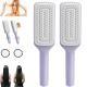 Best-selling Extendable Rotating Comb, One-touch Hair Removal Anti-tangling Anti-static Multi-functional Portable Home Comb,Self-pickup Only
