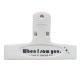 Simple storage clip-white-1 piece-opp bag - Option1