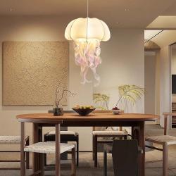 Creative Fashionable And Unique Fabric Chandelier In The Shape Of A Jellyfish