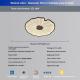 Lotus-leaf Ceiling Light A Minimalist Modern Luminaire For Lobbies And Halls