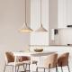 Concrete Wrinkled Wooden Pendant Light For The Home