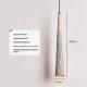 Concrete Wrinkled Wooden Pendant Light For The Home