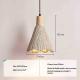 Concrete Wrinkled Wooden Pendant Light For The Home