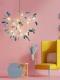 Nordic Firefly Onyx Modern Minimalist Creative Chandelier