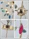 Nordic Firefly Onyx Modern Minimalist Creative Chandelier