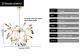 Nordic Firefly Onyx Modern Minimalist Creative Chandelier