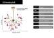 Nordic Firefly Onyx Modern Minimalist Creative Chandelier