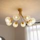 Spherical Glass Pendant Light With A Minimalist Design