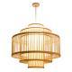 Bamboo Art Woven Lantern Japanese Style Chandelier