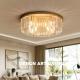 Sleek Nordic Crystal Ceiling Light For Bedrooms And Dining Rooms