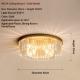 Sleek Nordic Crystal Ceiling Light For Bedrooms And Dining Rooms