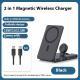 Compact And Portable Ultra-thin Wireless Watch Two-in-one Magnetic Power Bank