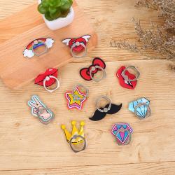 Phone Stand Ring Buckle, Cartoon Version