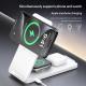 Foldable Multifunctional Portable Vertical Stand With Magnetic Wireless Charging