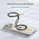 Dual-head Magnetic Ring Holder With Foldable Strong-magnetic Back Mount For Phones