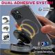 Car Phone Holder, Upgraded 360Adjustable Vacuum Suction 20X  Magnets