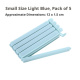Sealing clip-blue-large-pp-15*6.6cm-5 pieces - Option1