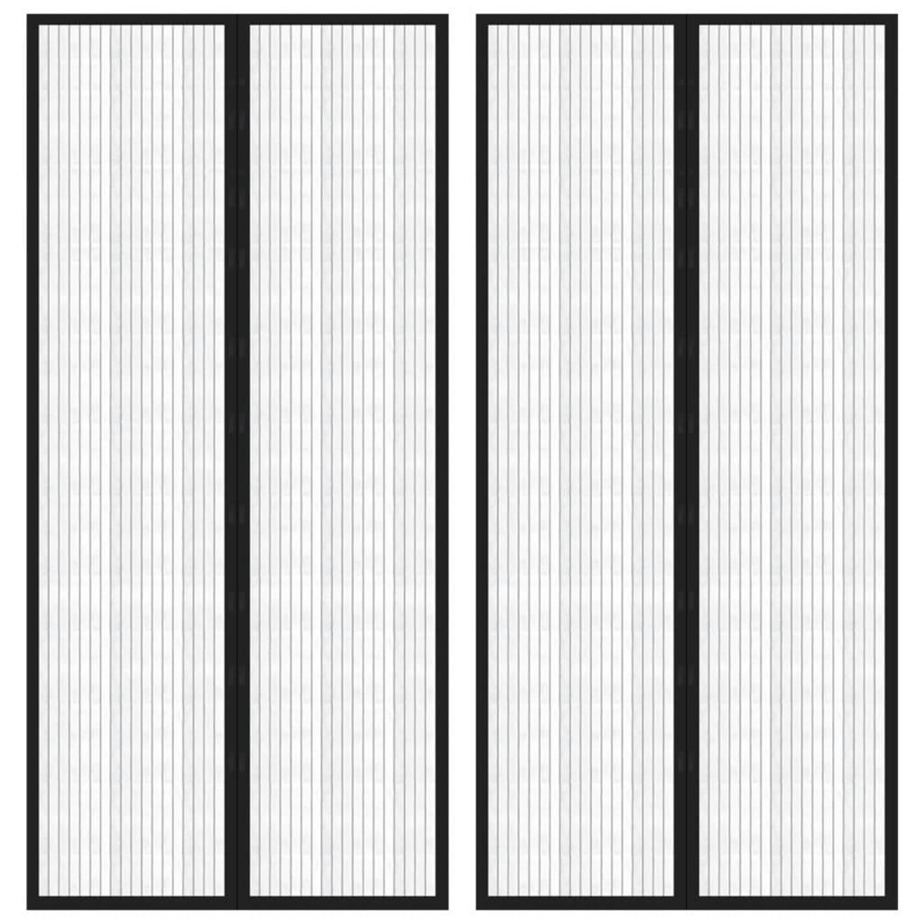   Fly Screen Door Curtains, 2 pcs. Magnetic   Fly Screen Door Curtain 2