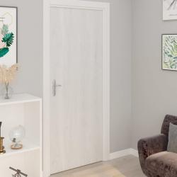   Self-adhesive Door Films, 2 Pieces, White PVC