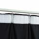   blackout curtain with hooks, velvet;   blackout curtain with