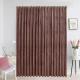   blackout curtain with hooks, velvet;   blackout curtain with