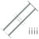   Adjustable Window Grille with 2 Crossbars 500-650 mm