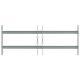   Adjustable Window Grille with 2 Crossbars 500-650 mm